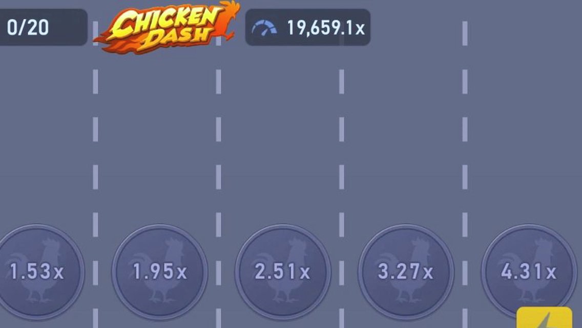 Chicken Dash · Giao diện ứng dụng V9BET